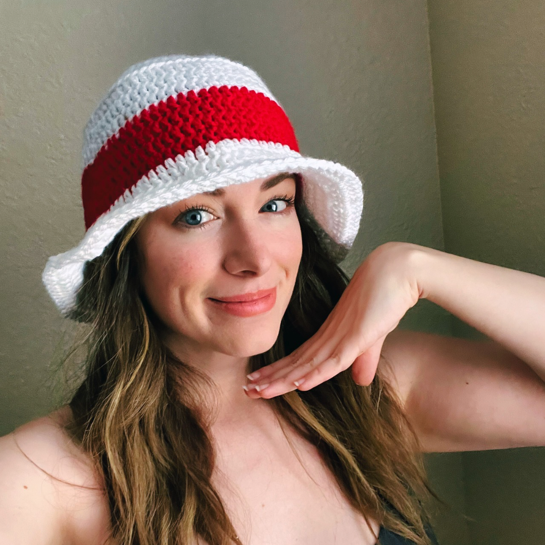 Quick and Easy Solid Stripe Bucket Hat | Free Crochet Pattern