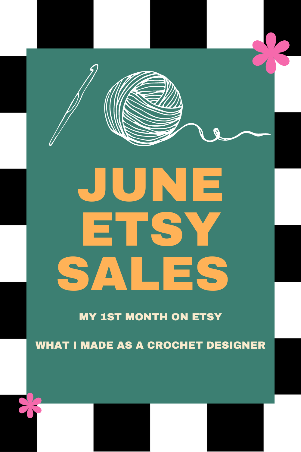 June 2024: Earnings | Selling Crochet Patterns on Etsy