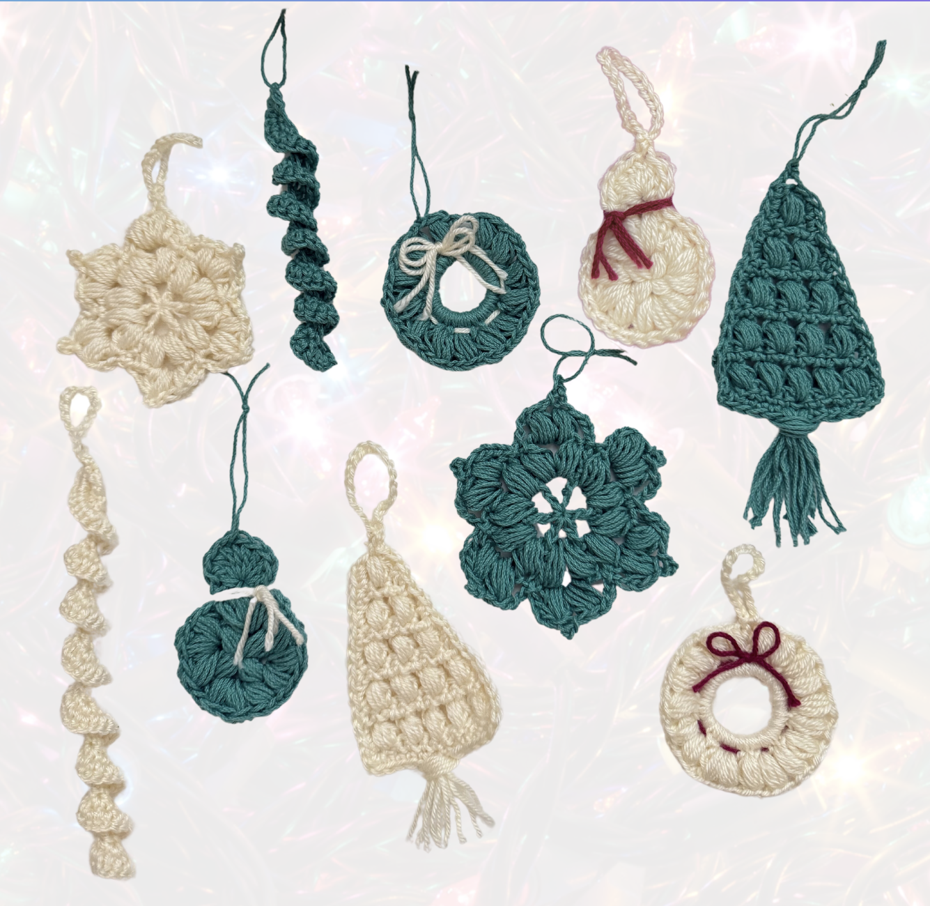 Crochet Boho Ornaments | Hanging Decor & Gift Tags | Easy and Fast!